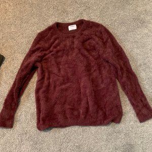 Old Navy Large Plum Eyelash Sweater